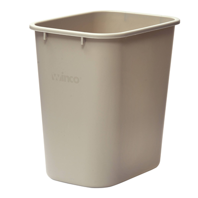 Winco PWR-28BE 28 Qt. Wastebasket