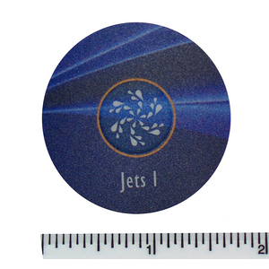 Balboa Series AX10 1 Button Topside Overlay 80-40105