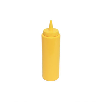 Thunder Group 8 oz Yellow Squeeze Bottle