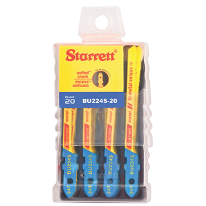 STARRETT BU224S-20 2'' x 3/16 x .040 x 24T, Bi-Metal, 20 Pack