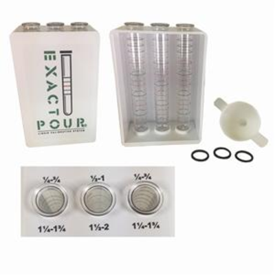 Spill-Stop 13-908 Exacto Pour Bar Test Kit, liquid calibration s