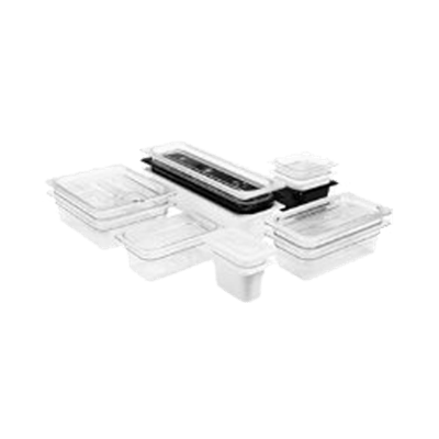 Cambro Camwear Full Size, 8"D Clear Food Pans
