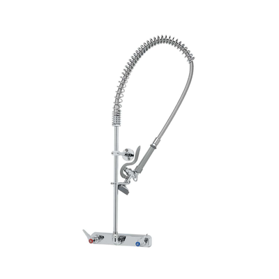 T&S Brass B-5125-B EasyInstall Workboard Pre-Rinse Unit Wall Mount Mixing Faucet