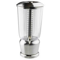 Tablecraft 85 5-Gallon Stainless Steel Beverage Dispenser with Tritan™ Container