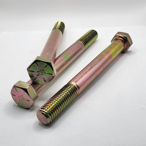 5/8" - 11 X 6" HEX HEAD CAP SCREW SAE J429 GR 8 ZINC YELLOW