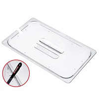 Araven 84062 Universal Polycarbonate GN 1/1 Notched Lid