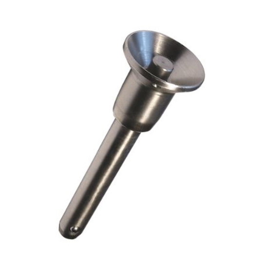 Carr Lane CL-10-MBPM-3.00-S Recessed Button Handle Marine Ball Lock Pin
