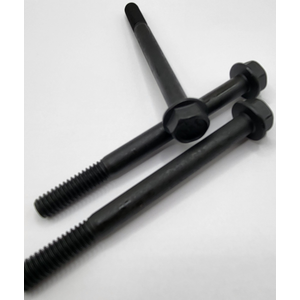 3/8" - 16 X 4" IFI-111 HEX FLANGE SCREW SAE J429 GR 8 ZINC PHOSPHATE AND OIL
