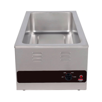 Global Solutions GS1665 Full Size Cooker/Warmer,1500W, 12X20