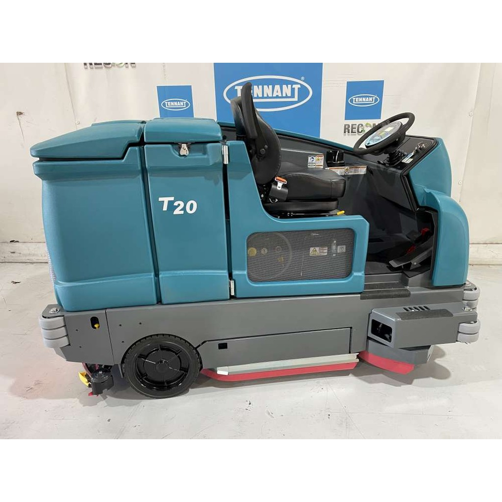 Reconditioned Tennant T20 Industrial Rider Scrubber, 54" Cylindrical, 2017, 1,298 Hrs