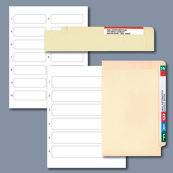 folder labeling