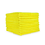 Yellow Microfiber Cloths, 16x16, 45 gm/pc (12/Pk.)