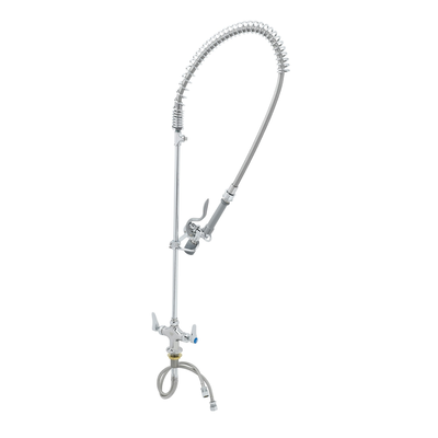 T&S Brass B-0113-CR-BJ-ST EasyInstall Pre-Rinse Faucet Deck Mount