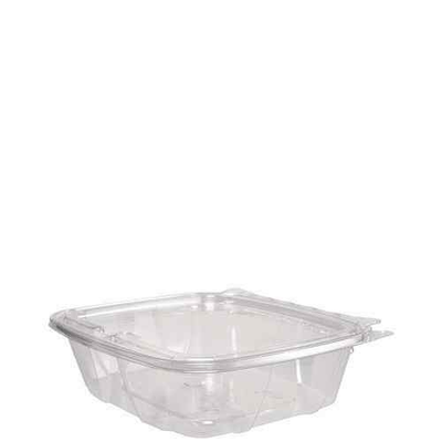 Dart DCCCH24DEF 24z PET Plastic Tamper-Evident/Resistant Contain