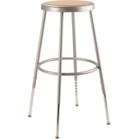 NPS 6224H NPS® 25"-33" Height Adjustable Heavy Duty Steel Stool