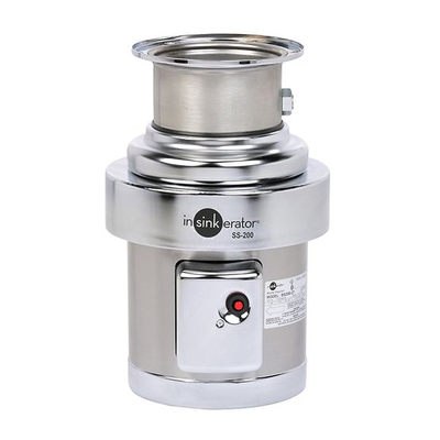 InSinkErator SS-200 Disposer, 2 HP, 230V Garbage Disposal, Basic