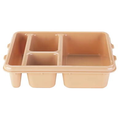 Cambro 9114CW133 Meal Delivery Camwear Tray 4-Compartment