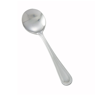 Winco 0005-04 6-1/8" Bouillon Spoon