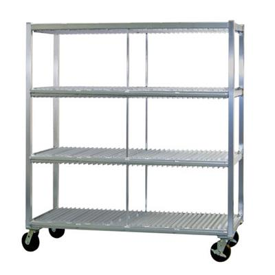 New Age 96708 Mobile 3-Level Tray Drying Rack