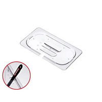 Araven 84029 Universal Polycarbonate GN 1/3 Notched Lid