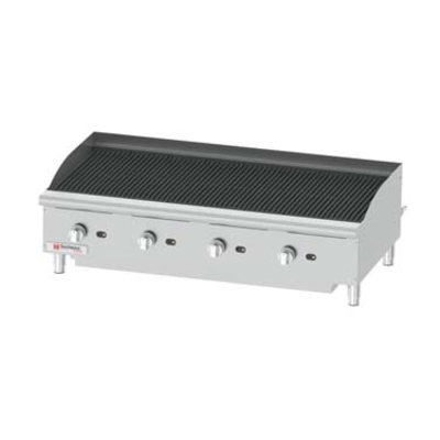 Grindmaster-Cecilware CCP48 48"W X 20"D Cooking Surface Countertop Gas Pro Charbroiler