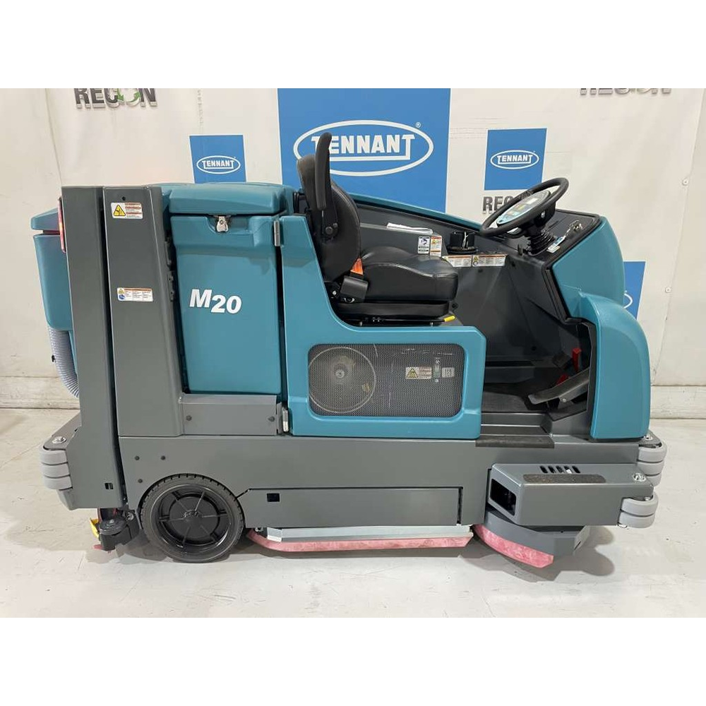 Reconditioned Tennant M20 Rider Sweeper-Scrubber, 54" Cylindrical, 2017, 1,940 Hrs
