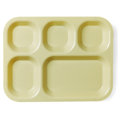 Cambro 14105CP161 Camwear 5-Compartment Copolymer Tray