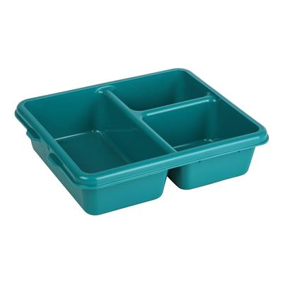 Cambro 9113CP414 Meal Delivery Tray 3-Compartment