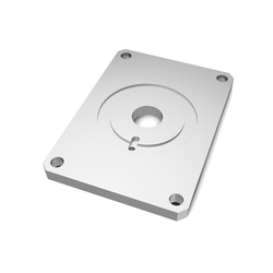 Tennant/Nobles - 4018864 - Plate Wldt, Swivel, Wheel, Front (Replaces Tennant 390855)