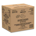 Boardwalk DCC85HT3R Foam Hinged Lid Containers, 3-Compartment