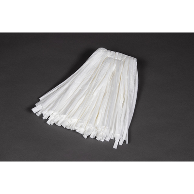 Briarwood 6054-M Non-Woven Cut End Mop, White, Prison Safe