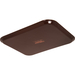 Carlisle 1814FG127 Glasteel Cafeteria Tray, 18" x 14", Chocolate