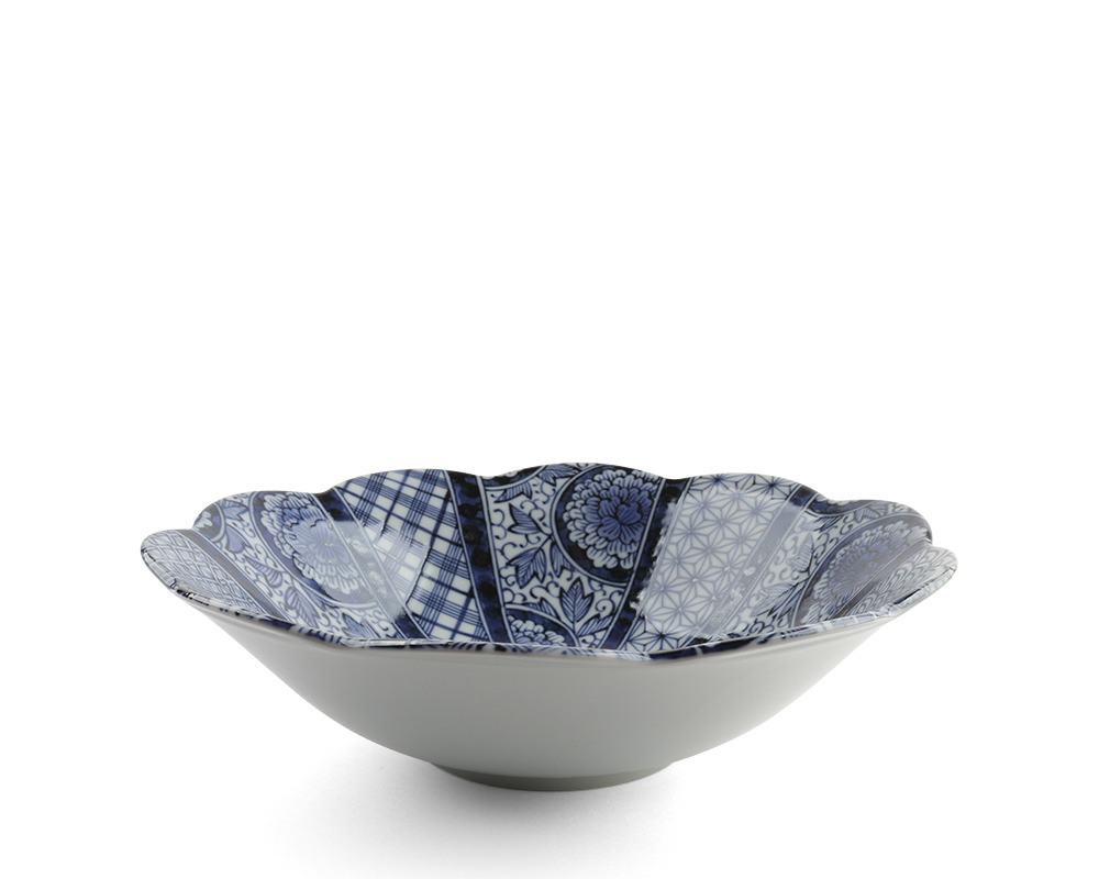 Blue Nishiki 9.25" Bowl