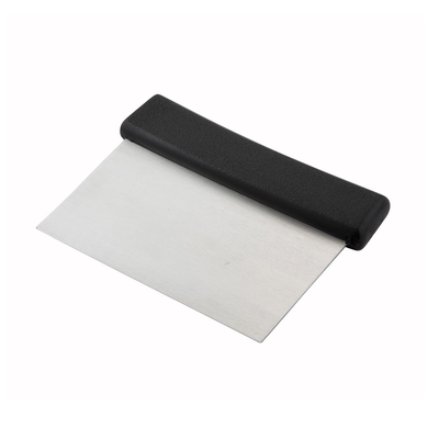 Winco DSC-2 6" X 3" Stainless Steel Blade Dough Scraper