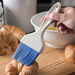 Carlisle 4039214 3" Blue Flat Pastry Brush