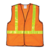 Safety Vest - Traffic - Tear-Away - CSA Class 2 Level 2 - High Visibility Orange - 2X-Large
