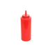 Thunder Group 12 oz Red Squeeze Bottle