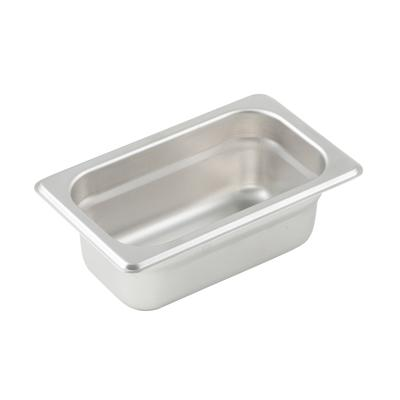 Winco SPJP-902 Steam Table Pan 1/9 Size 2-1/2" Deep
