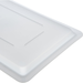 Carlisle 1063702 12" x 18" White "Lock-Tight" Lid