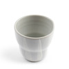 Teacup Indent Gray & White