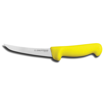 Dexter S136NY-PCP SANI-SAFE 6" Narrow Boning Knife - Yellow Handle