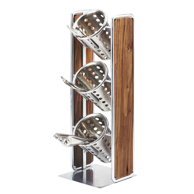 Cal-Mil 3715-49 6-1/2"W x 6-1/2"D x 19-1/2"H Mid-Century Cylinder Display