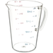 Carlisle 4314507 Clear Plastic Measuring Gallon