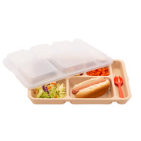 Cook's Brand 617S Clear Flex Tray Lids (12/Case)