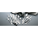 Vollrath 48112 7 1/2" Queen Anne Stainless Steel Dinner Fork
