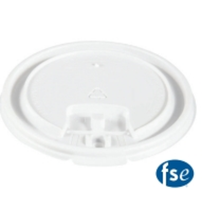 FSE 373-1224L Disposable Plastic Cup Lids (1,000/Case)