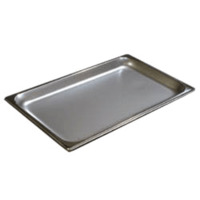 Carlisle 607001 Light-Duty Full Size, 1"D Food Pan