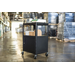 FSE 373-AVJ42C Adjustable-Height Steel AV Cart - Cabinet