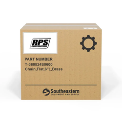 RPS - T-360824S0600 - Chain,Flat,6"L,Brass