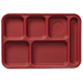 Cook's 630-400 6-Compartment Food Trays